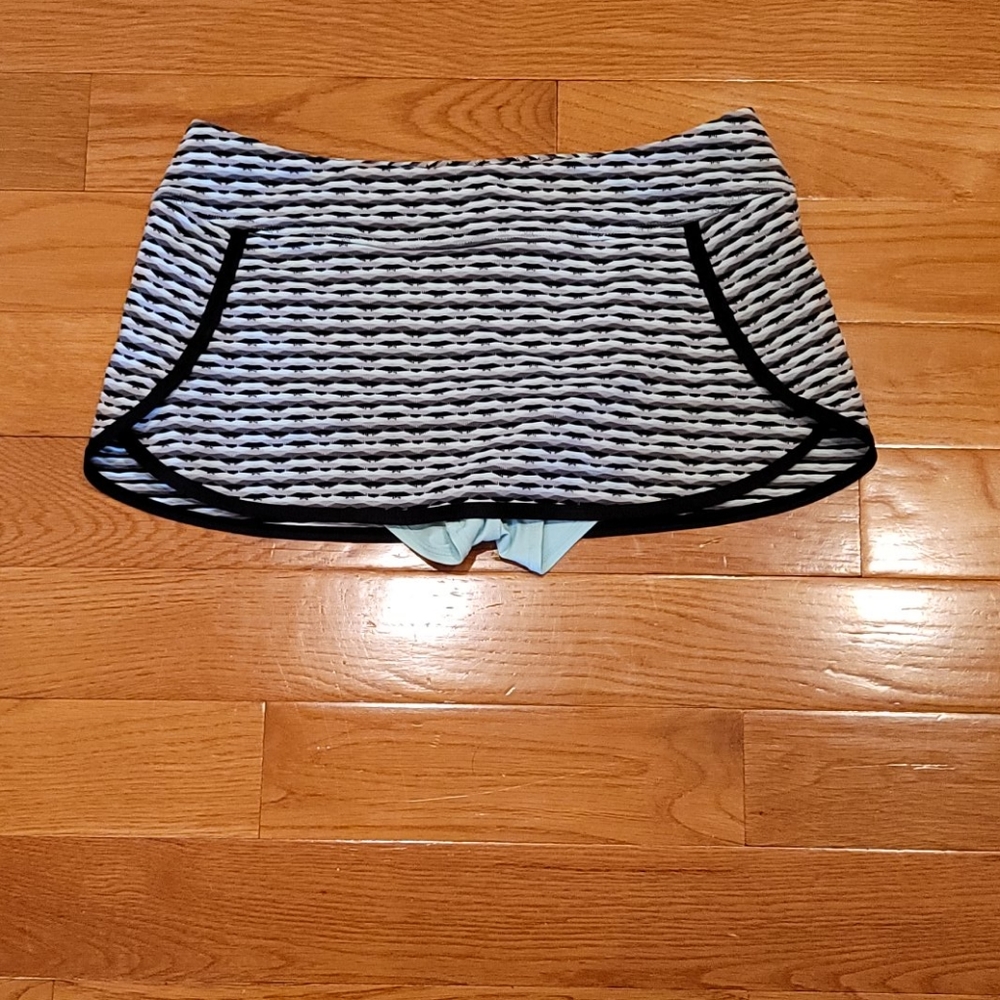 Swim skirt with built in boy shorts
